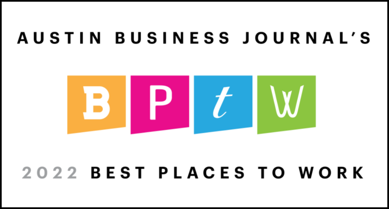 Austin Business Journal's 2022 best places to work banner image