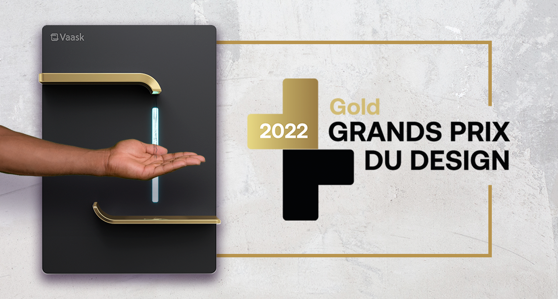 Vaask Honored Twice by Grands Prix du Design Awards