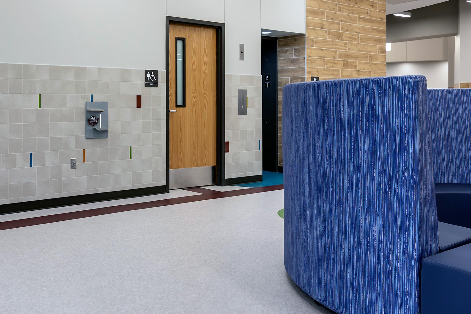 Gossett Elementary inside hallway