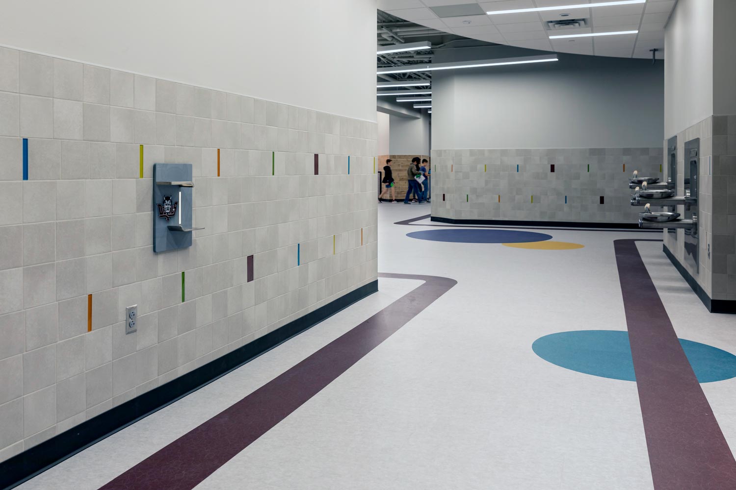 Gossett Elementary inside hallway